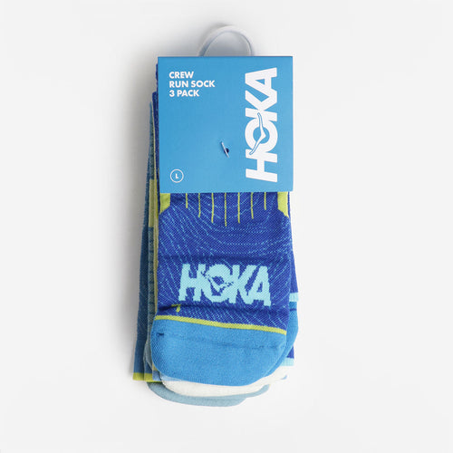 HOKA Crew Run Sock 3-Pack