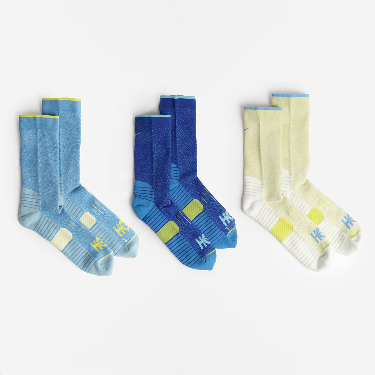 HOKA Crew Run Sock 3-Pack