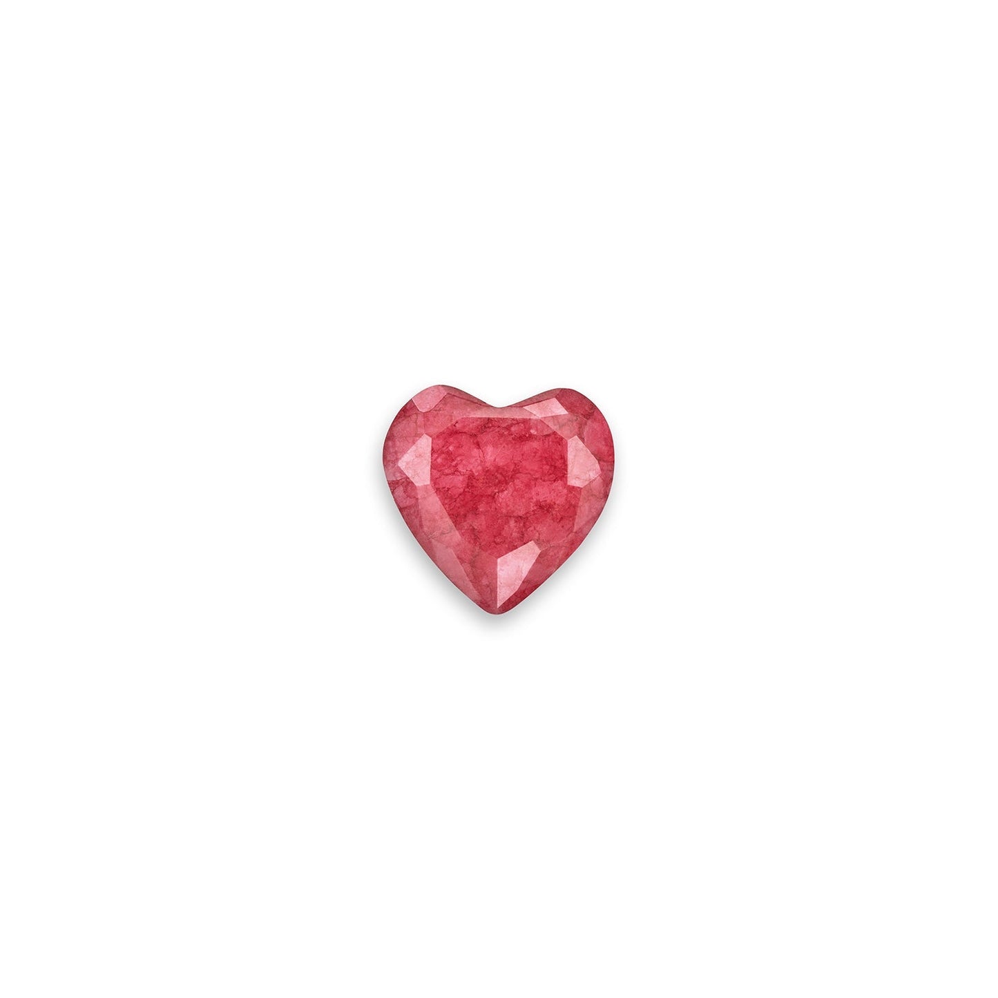 Heart Birthstone Necklace Charm