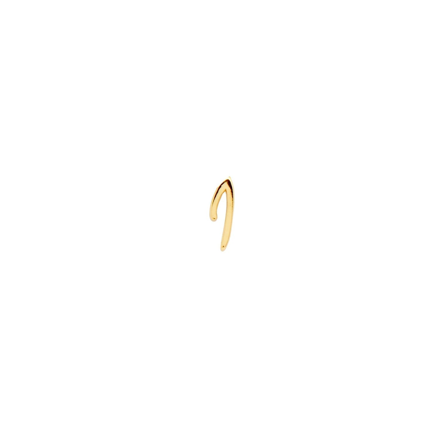 Made Mine Script Letter Bracelet (Gold) - JJ