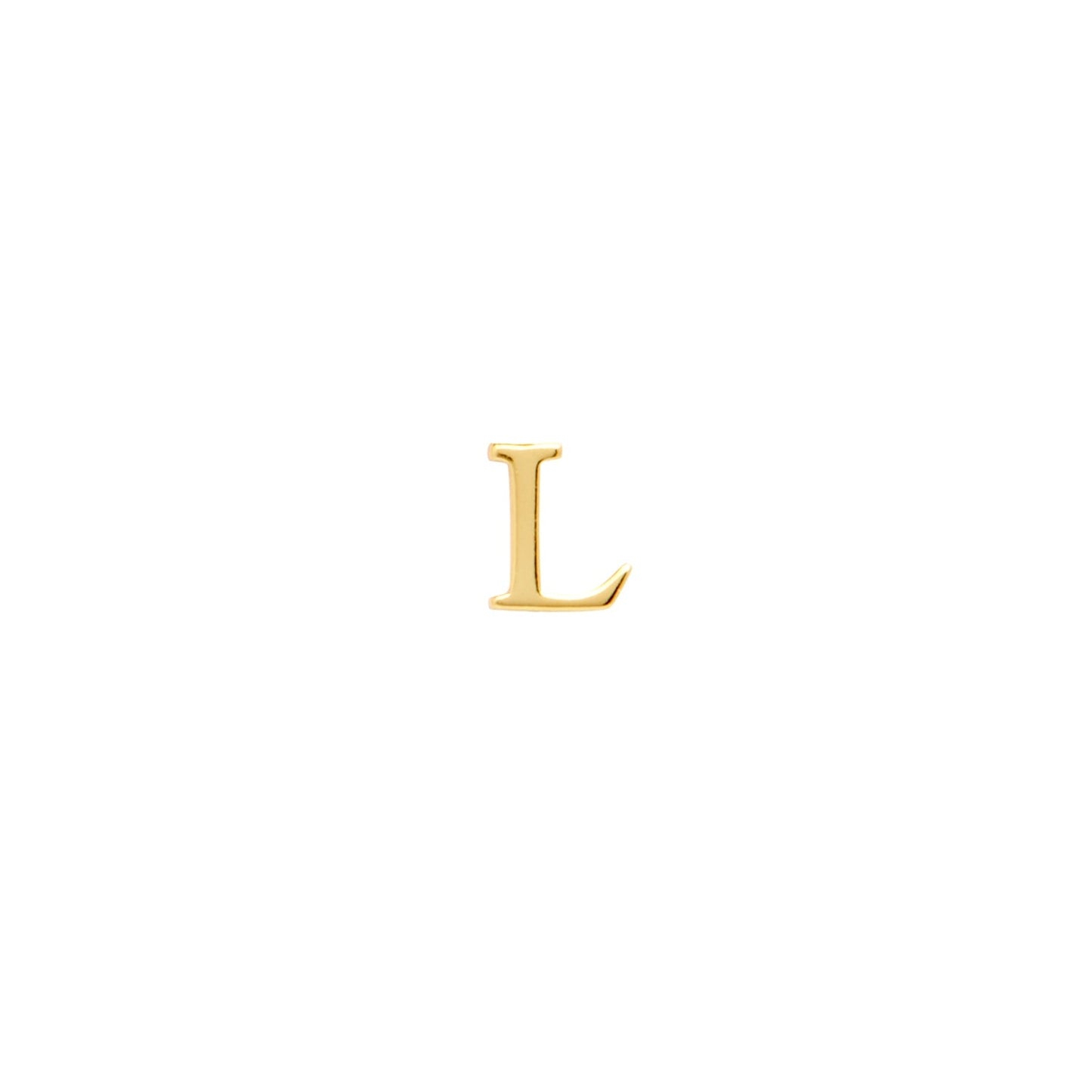 Made Mine Charms - Didot Initial Charm (Gold)