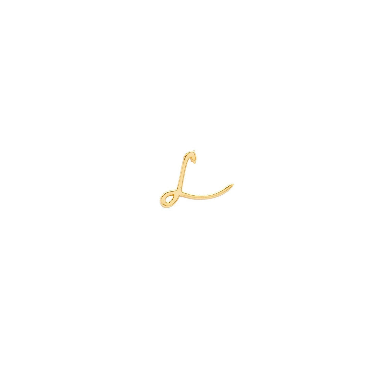 Made Mine Script Letter Bracelet (Gold)