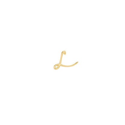 Made Mine Script Letter Bracelet (Gold) - TT
