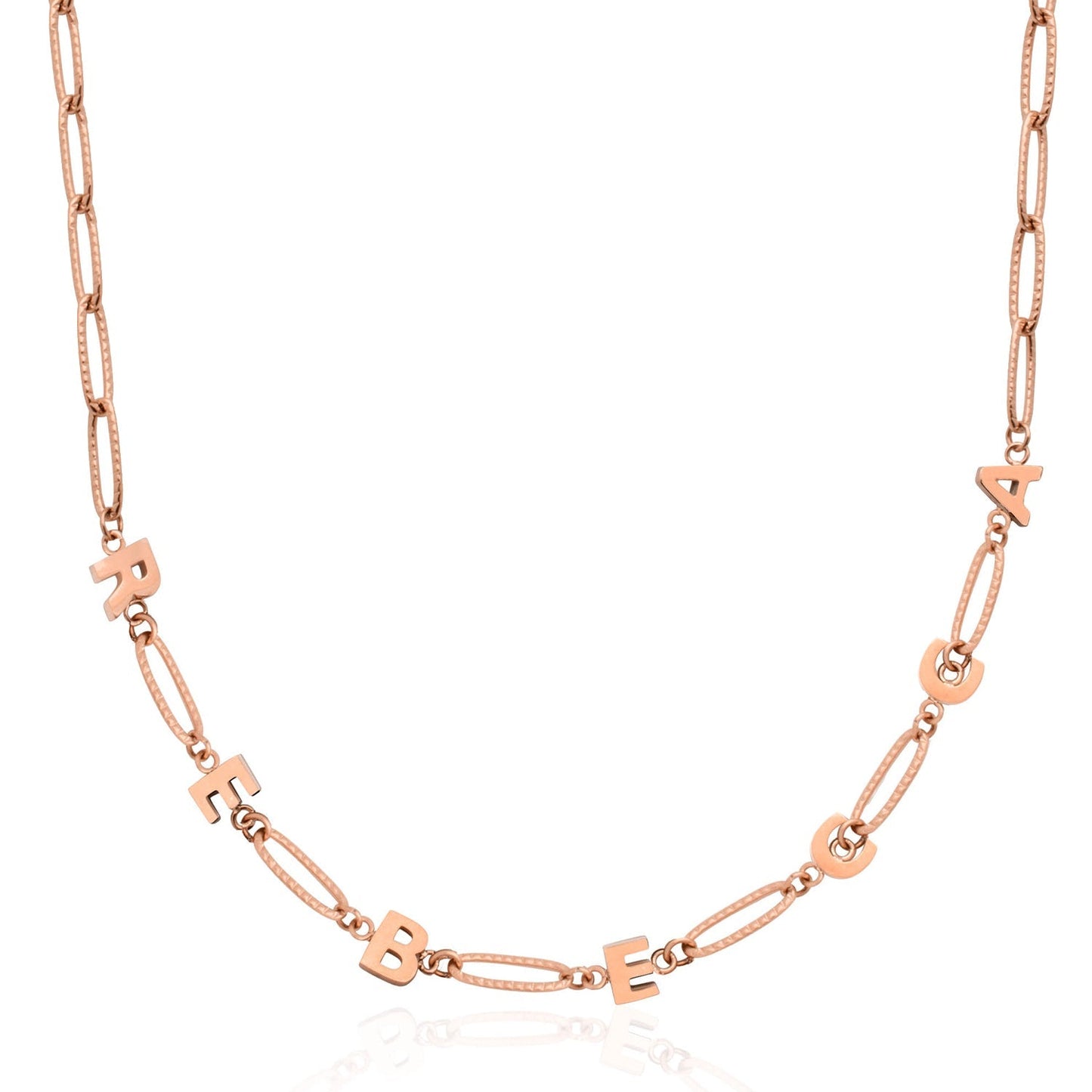 Made Mine Name Necklace - Rose Gold