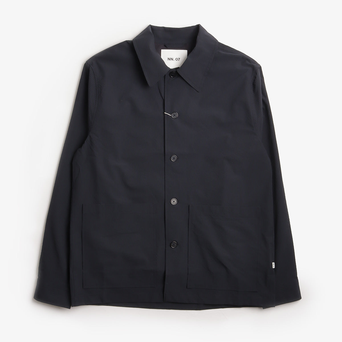 NN.07 Blaze Seersucker Overshirt