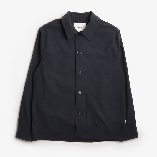 NN.07 Blaze Seersucker Overshirt