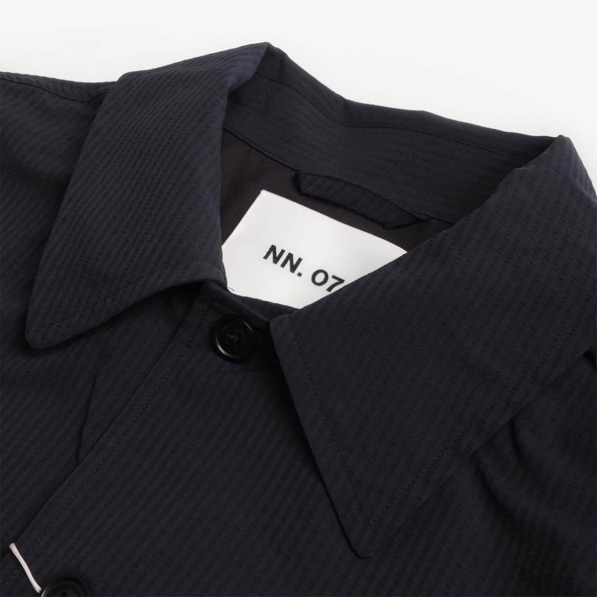 NN.07 Blaze Seersucker Overshirt