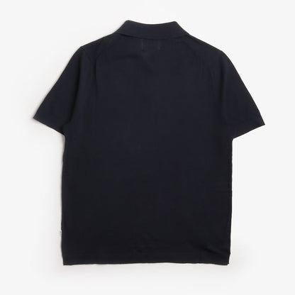 NN.07 Ryan Knitted Linen Blend Polo Shirt