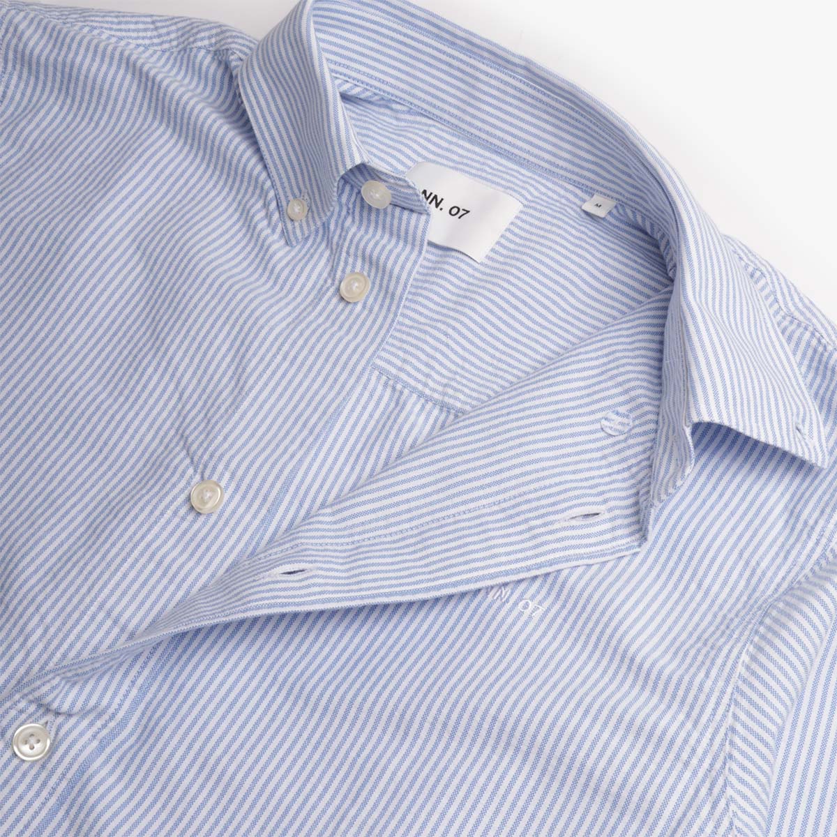 NN.07 Colby Logo Regular Fit Oxford Shirt