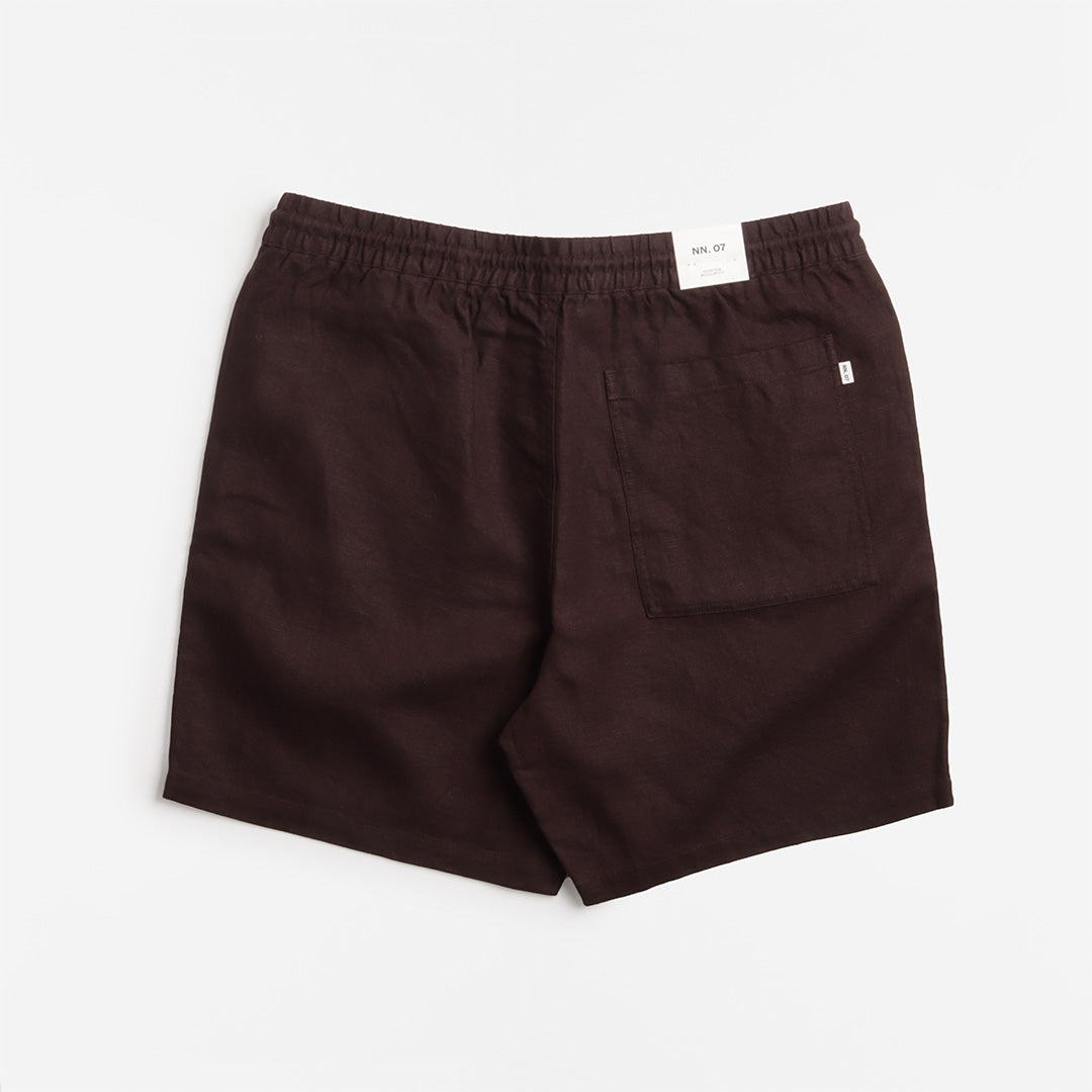 NN.07 Gregor Casual Drawstring Linen Shorts
