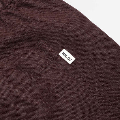 NN.07 Gregor Casual Drawstring Linen Shorts
