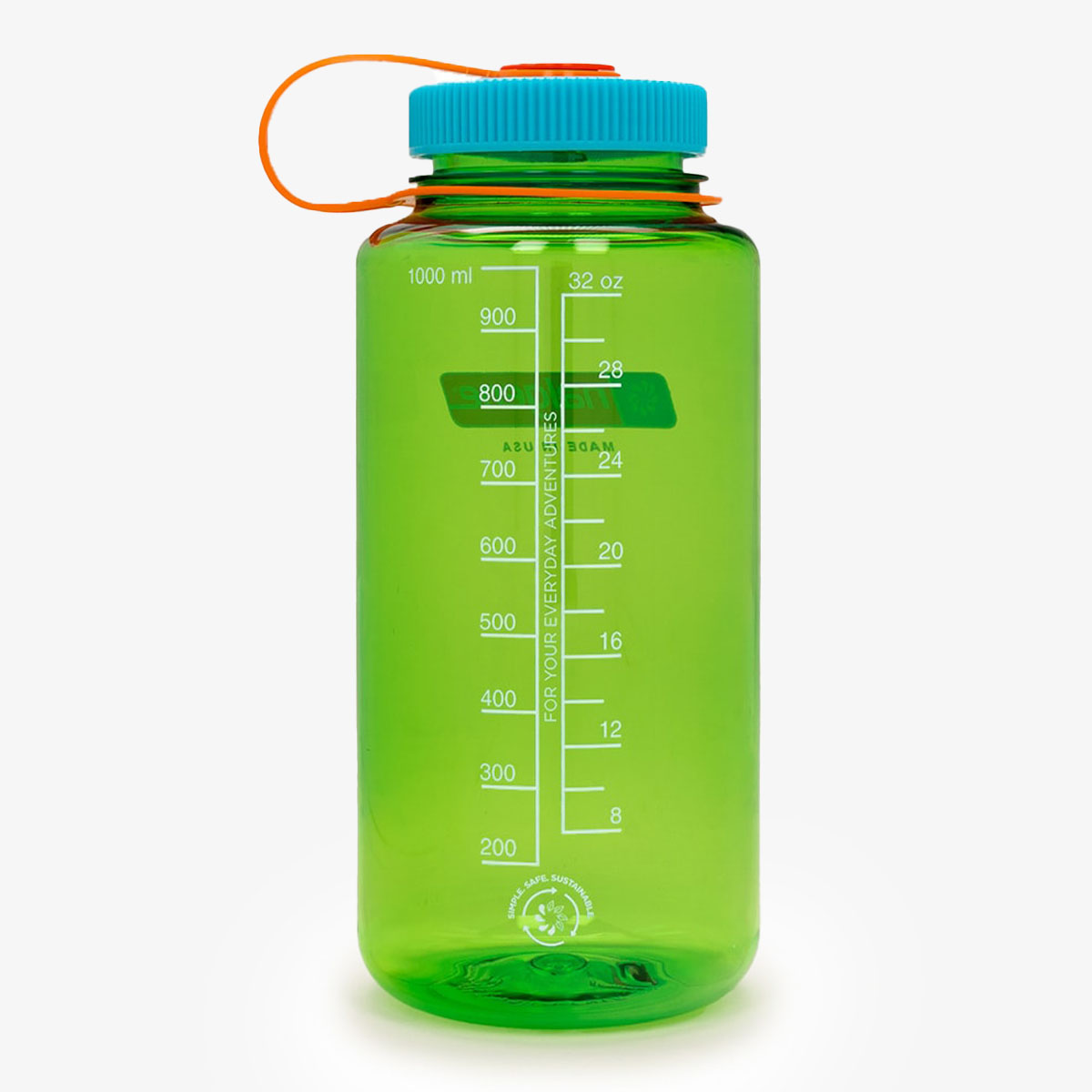 Nalgene Wide Mouth 1 Litre Tritan Sustain Water Bottle