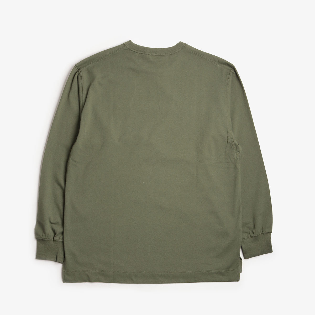 Nanga Eco Hybrid Box Logo Embroidery Long Sleeve T-Shirt