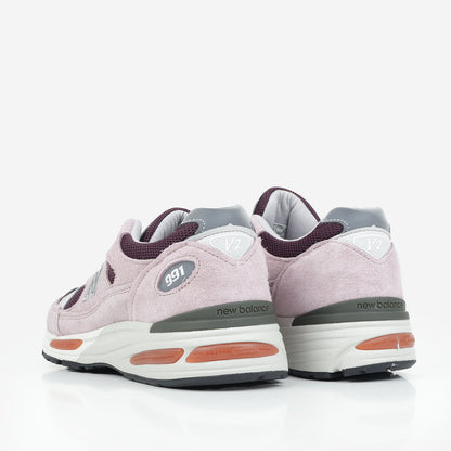 New Balance Made in UK 991v2 Grape Sorbet Shoes