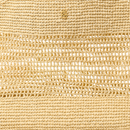Personalised Raffia Tote Bag (Natural)