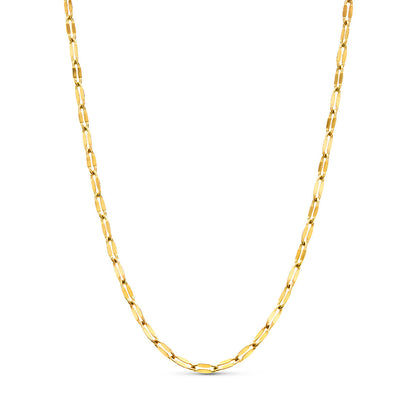 Organic Fingerprint Droplet Necklace (Gold)