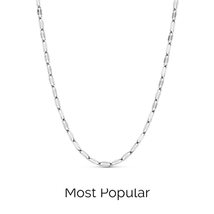 Heart Photo Locket Necklace (Silver)