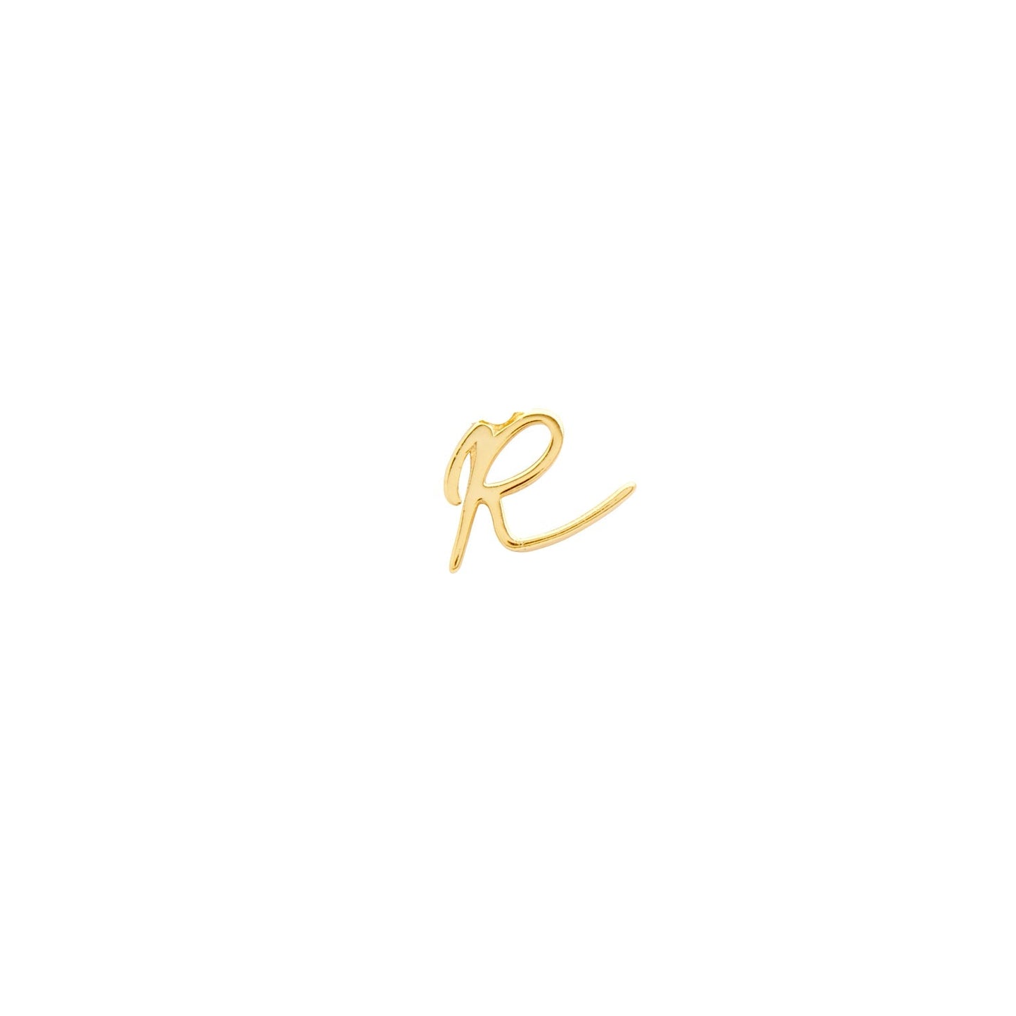Made Mine Script Letter Bracelet (Gold) - NN