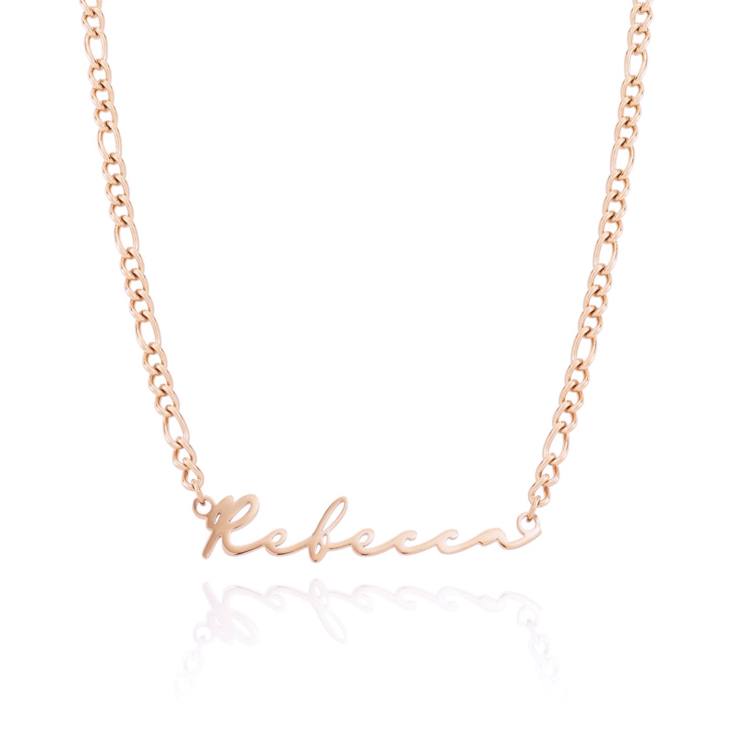 Signature Name Necklace (Rose Gold)