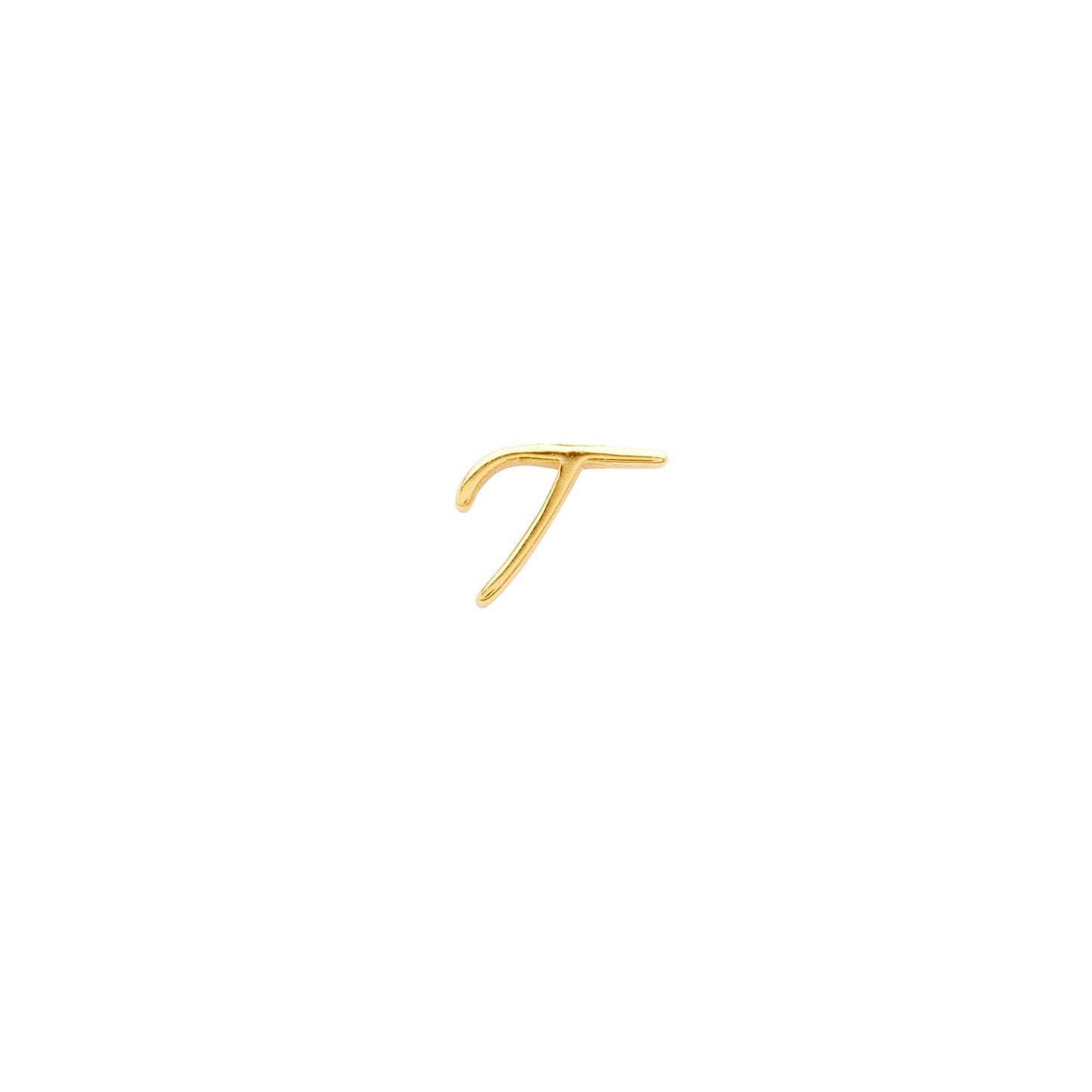 Made Mine Script Letter Bracelet (Gold) - TT