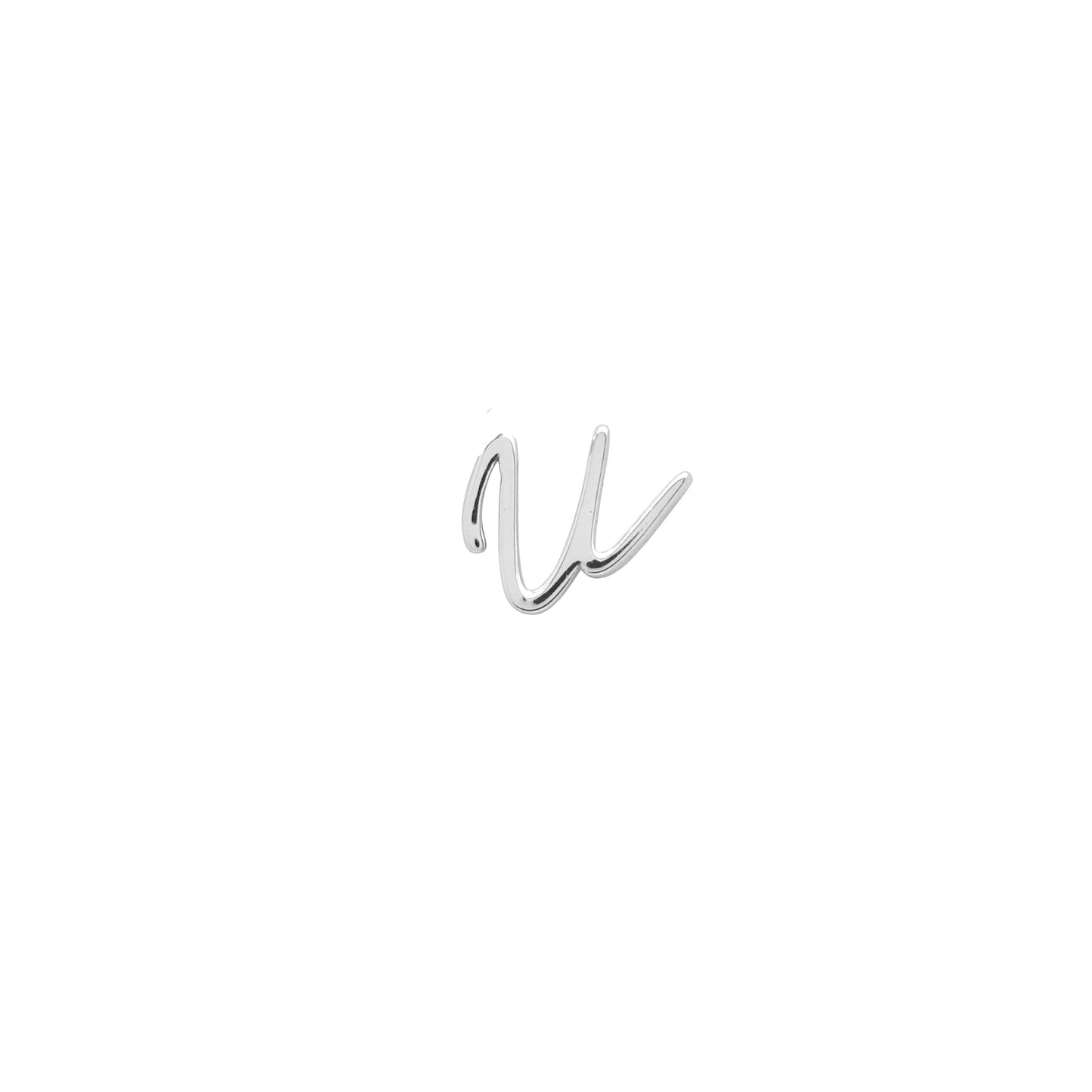 Made Mine Script Letter Bracelet (Silver) - NN