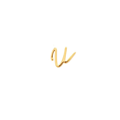 Made Mine Script Letter Bracelet (Gold)