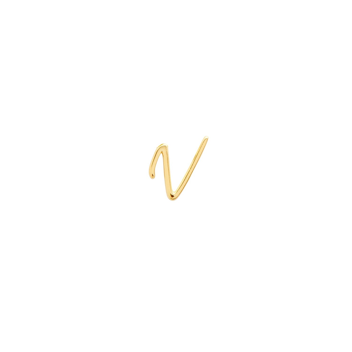 Made Mine Charms - Script Initial Charms (Gold)