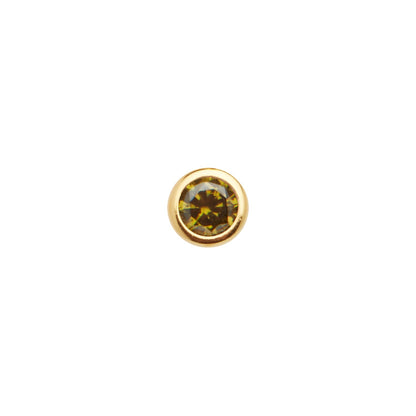 Mini Birthstone Bracelet (Gold)