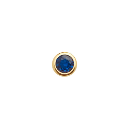 Mini Birthstone Necklace (Gold)