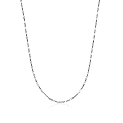 Layering Fine Chain Necklace (Silver)