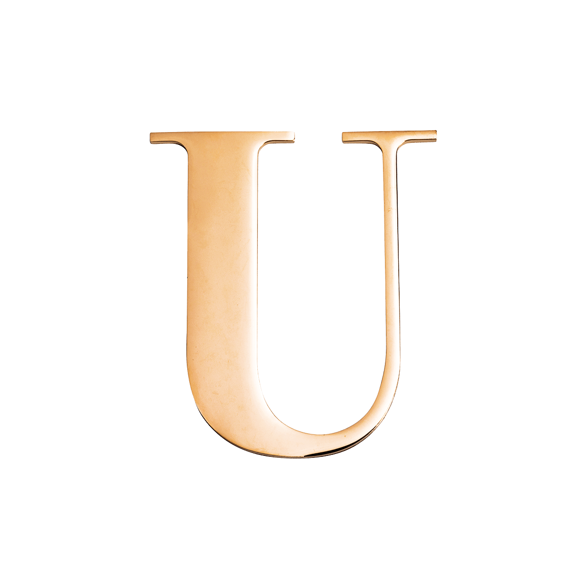 Gold Small Metal Letter