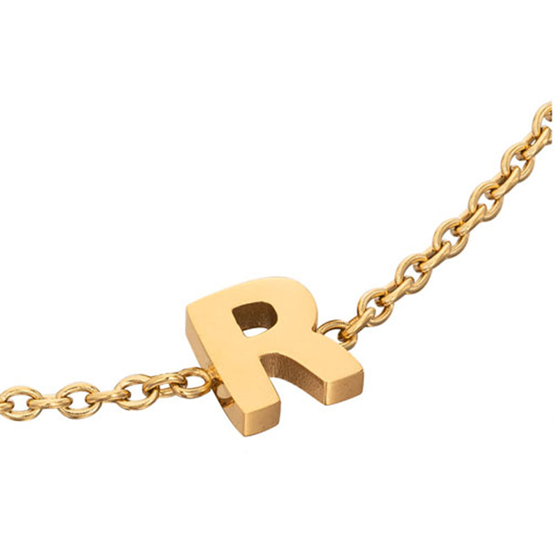 Made Mine Initial Anklet (Gold)