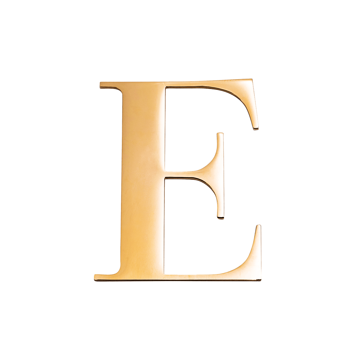 Large Metal Letters - Gold