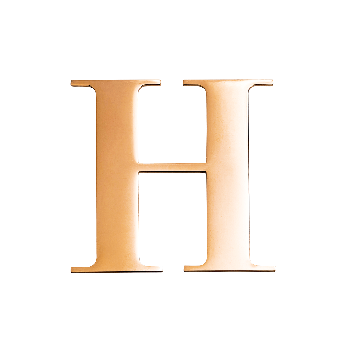 Large Metal Letters - Gold