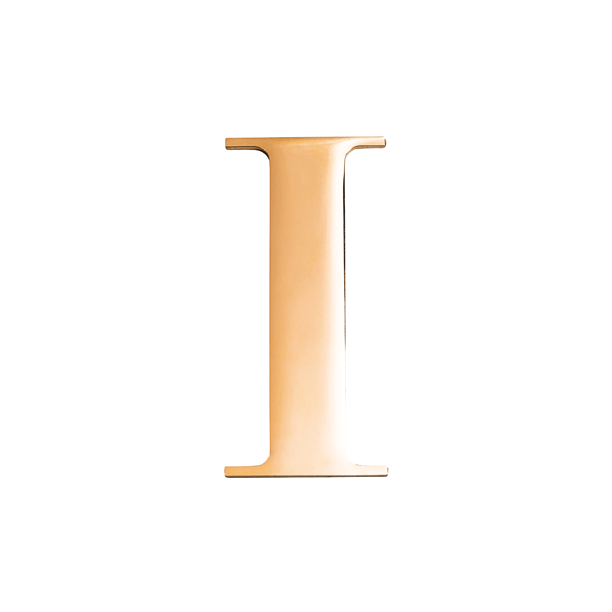 Large Metal Letters - Gold