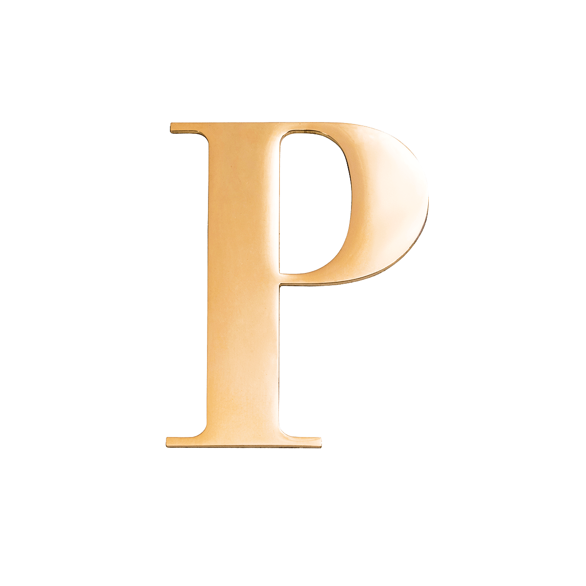 Custom Figaro Icon - Initial (Gold)