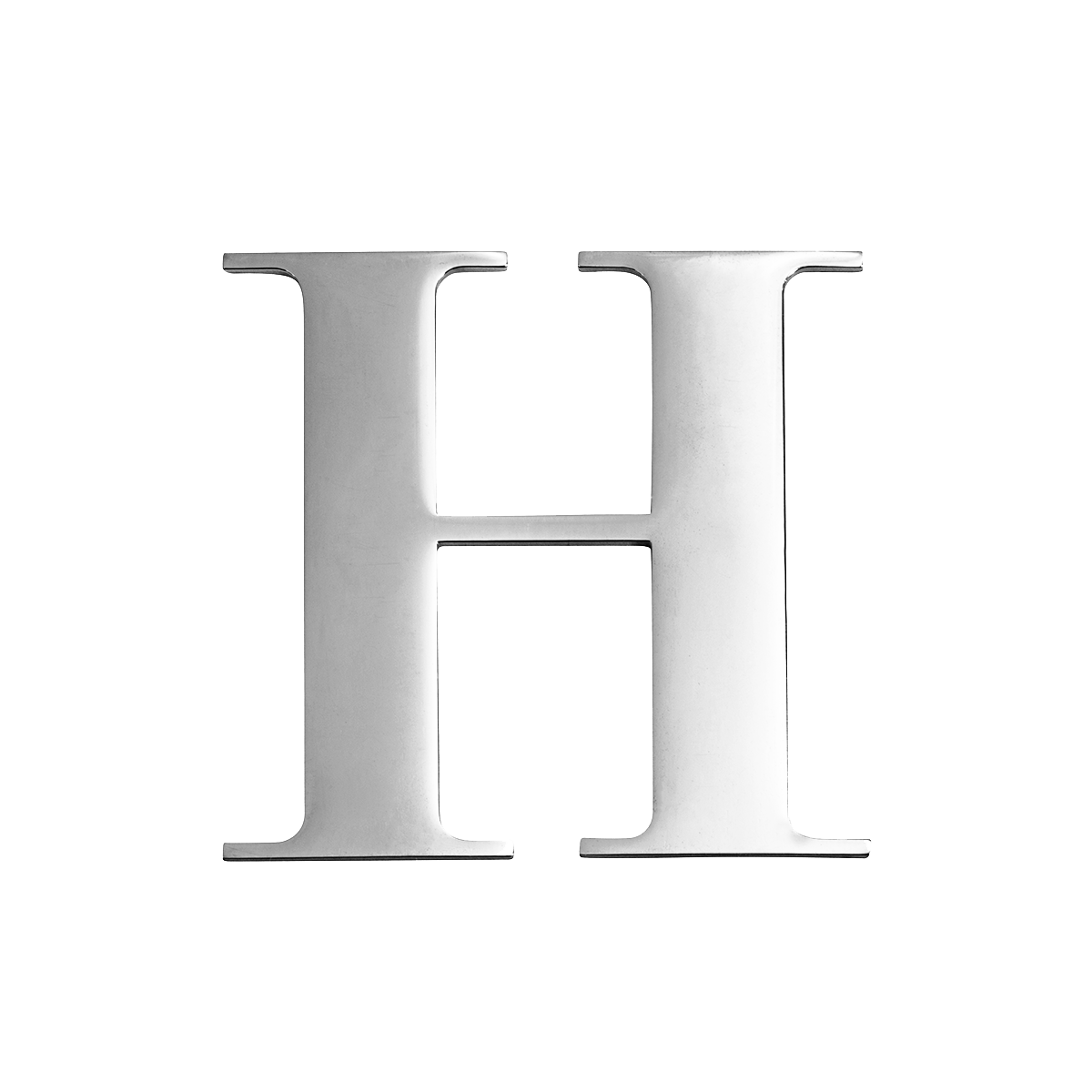 Large Metal Letters - Silver