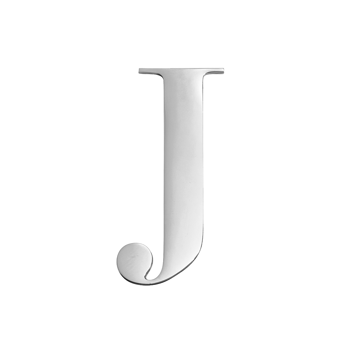 Large Metal Letters - Silver
