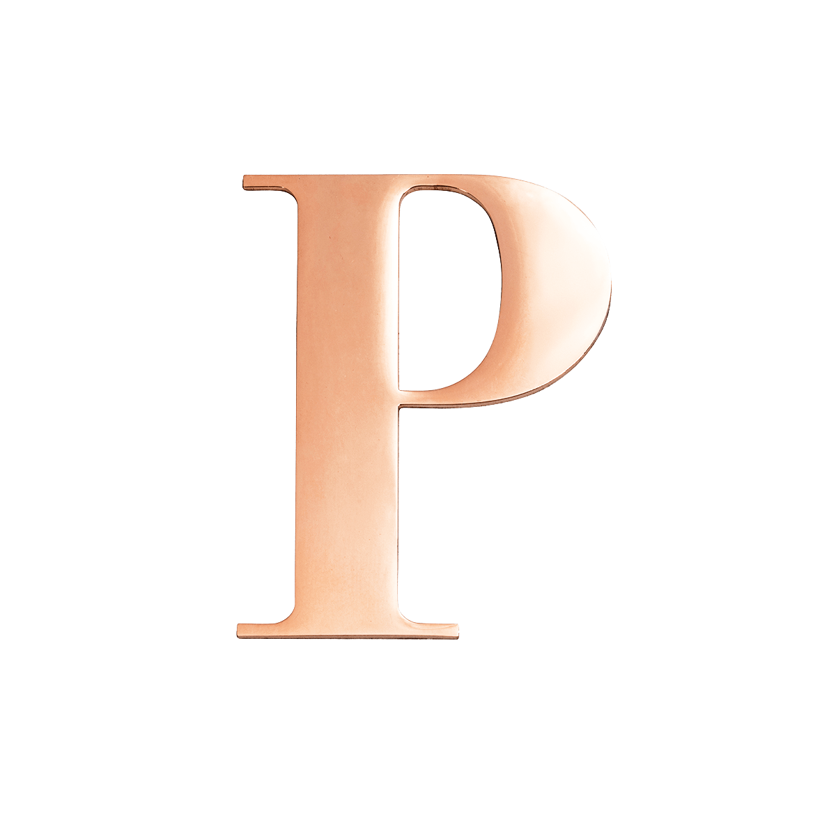 Large Metal Letters - Silver