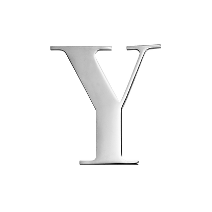 Large Metal Letters - Silver
