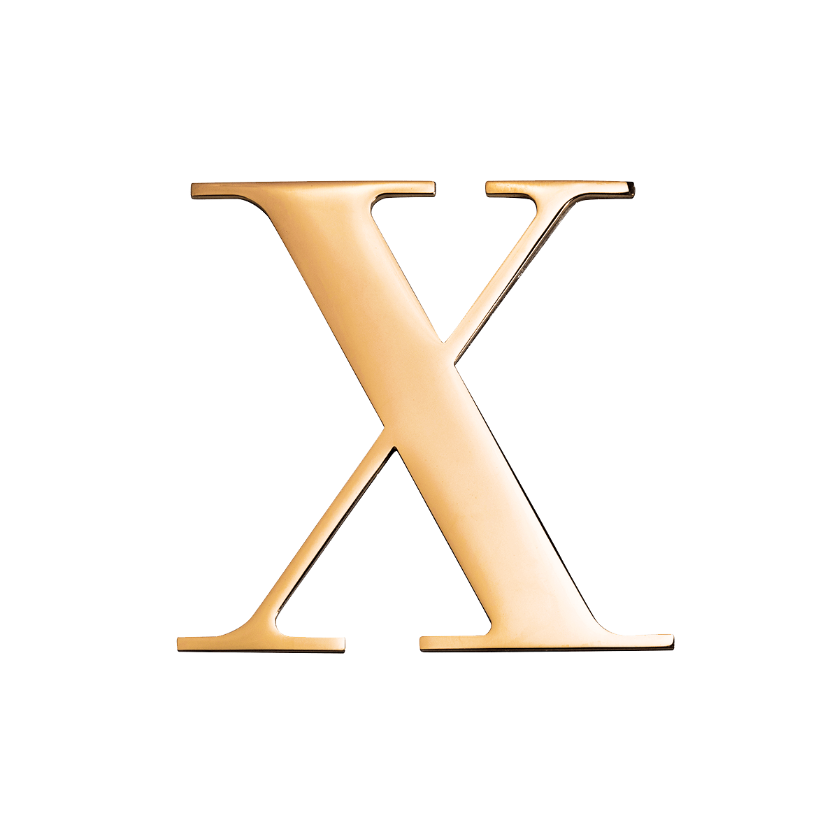 Large Metal Letters - Silver