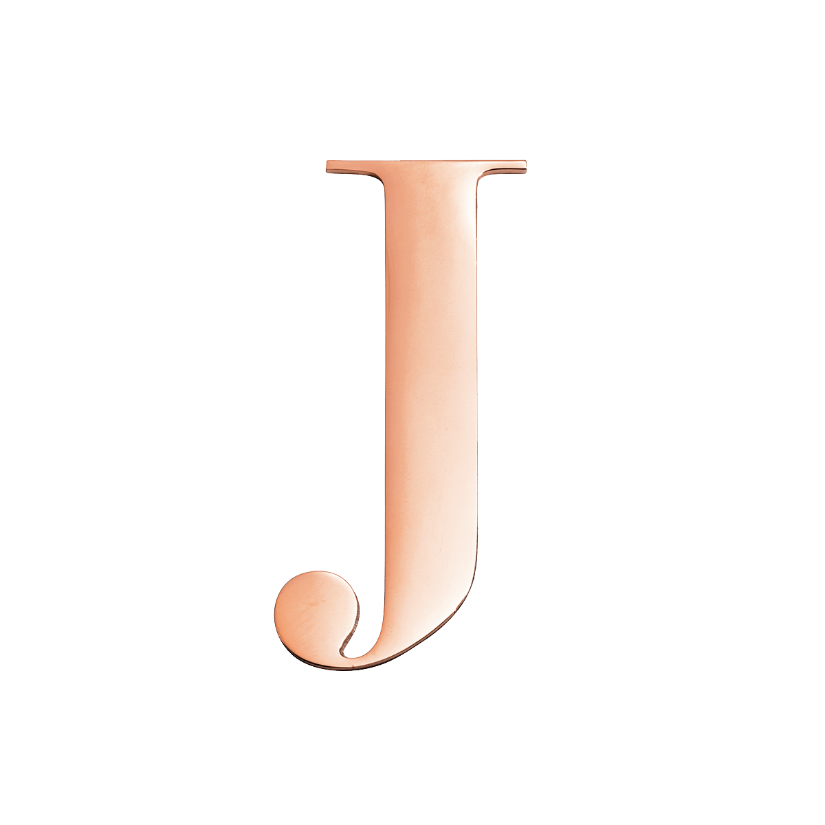 Letter Ring (Rose Gold)