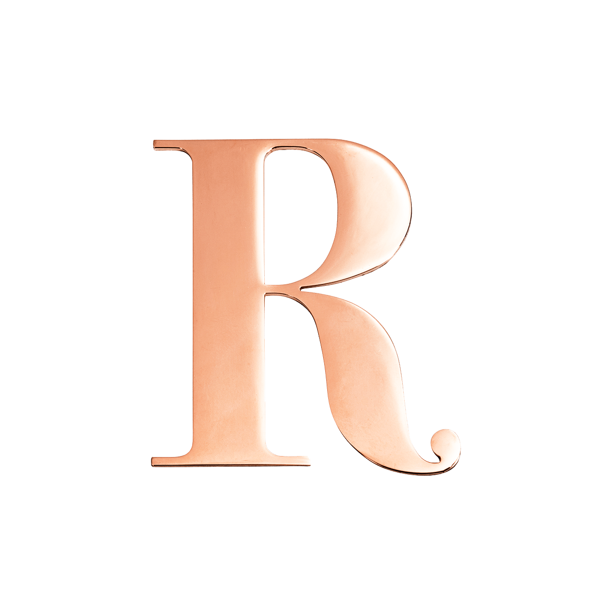 Letter Ring (Rose Gold)