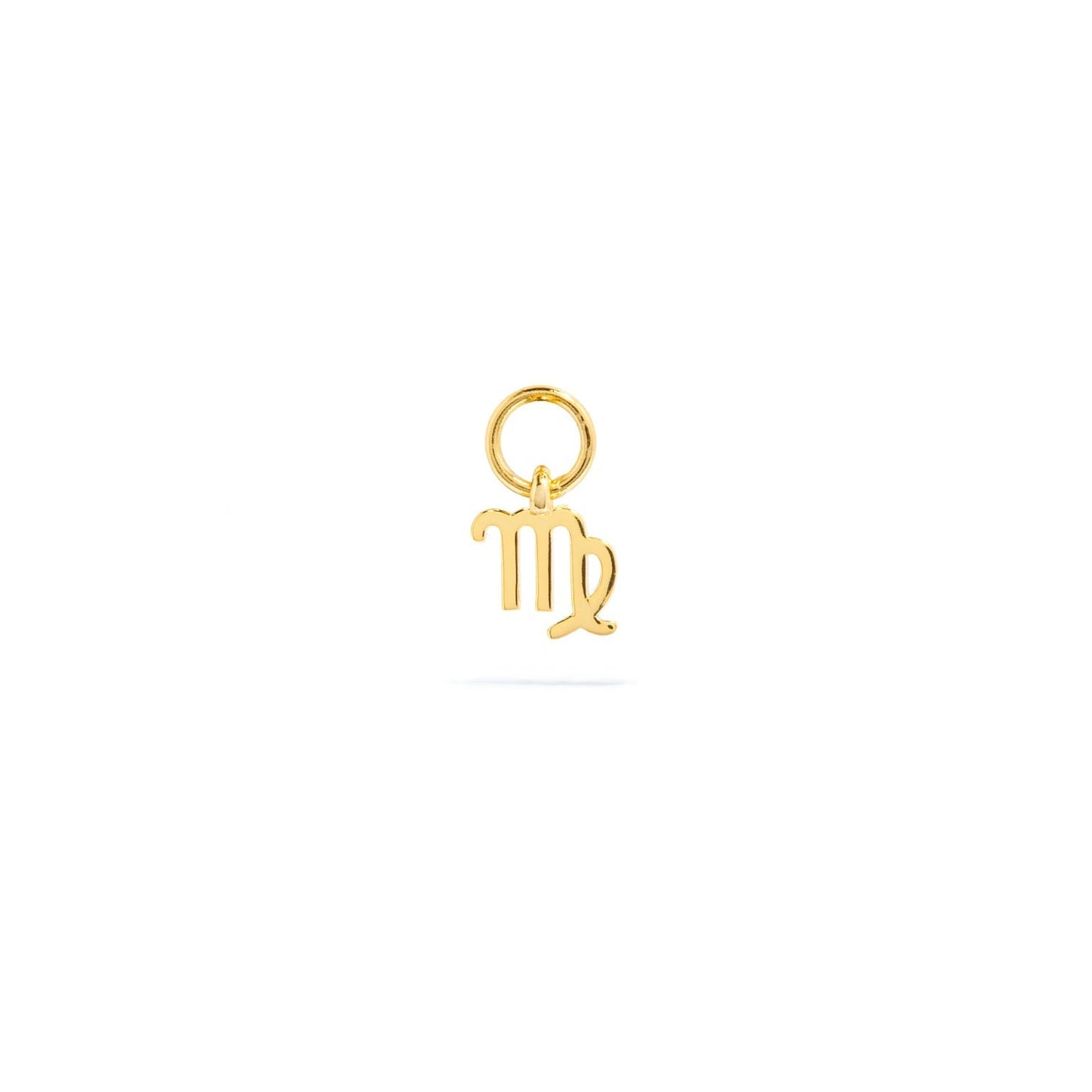 Stories Mini Zodiac Hoop Charm (Gold)